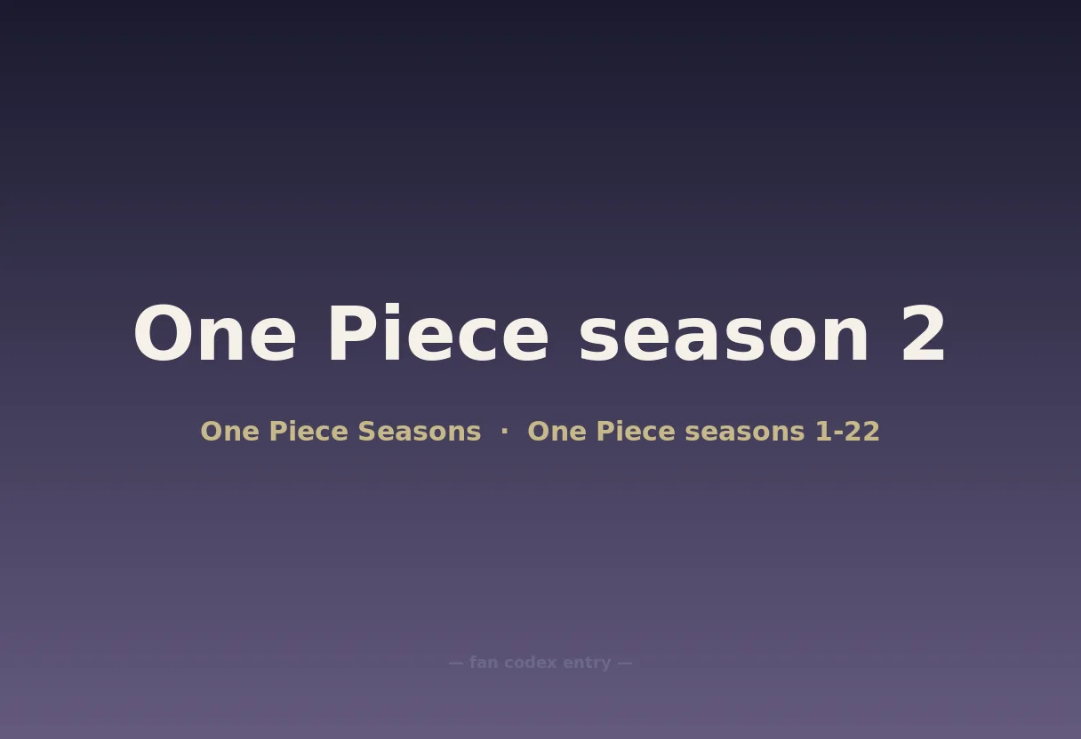 One Piece season 2